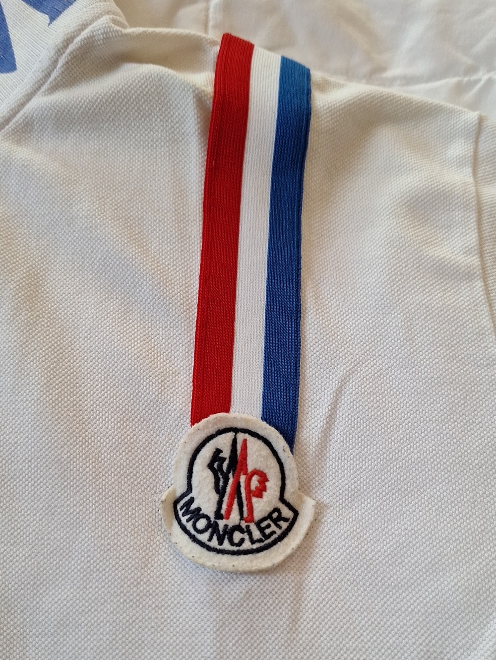 Mens Moncler Short Sleeve Polo Shirt